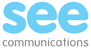 see communications logo